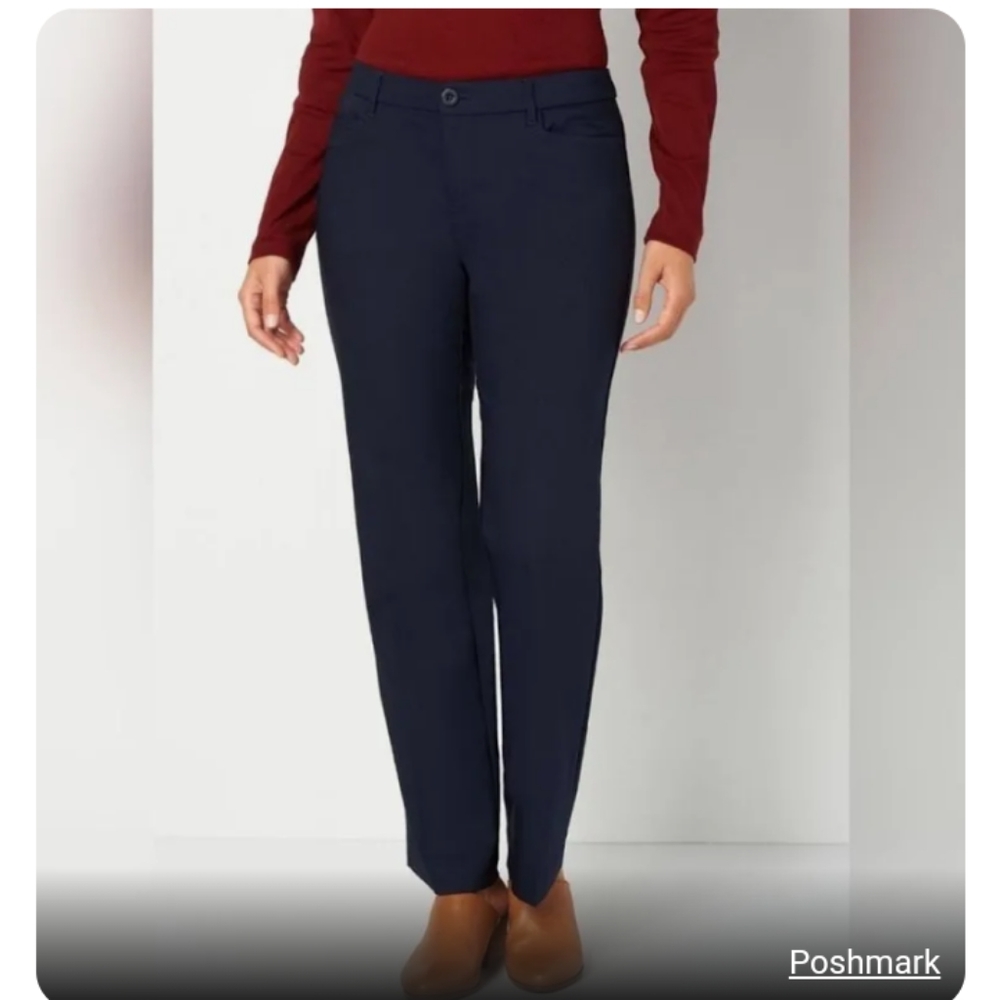 The uptown pant by CJ banks classic fit straight leg 18W Average NWT